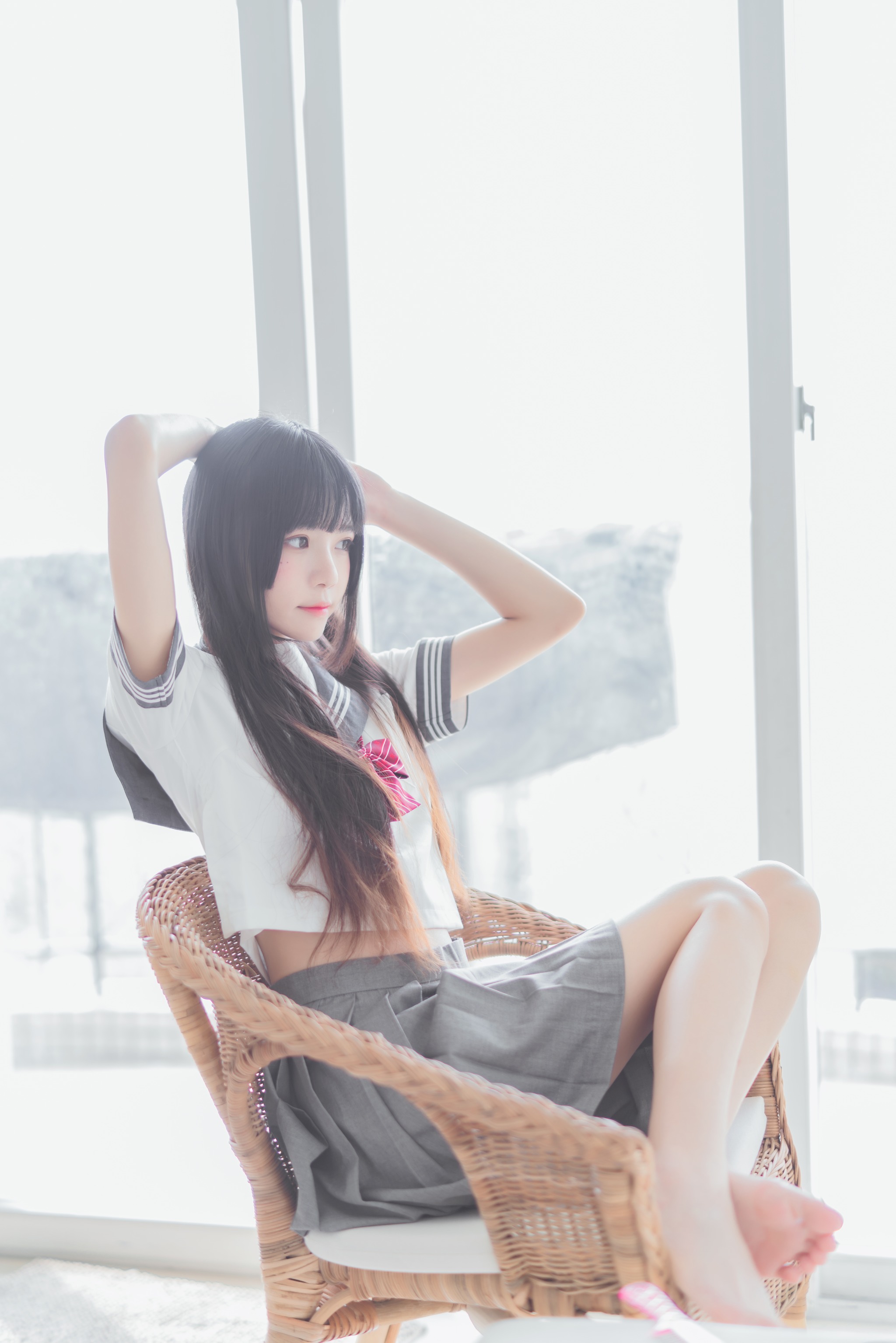图片[1]-桜桃喵 – NO.052 未熟2 心形胖次 [111P]-XikXak